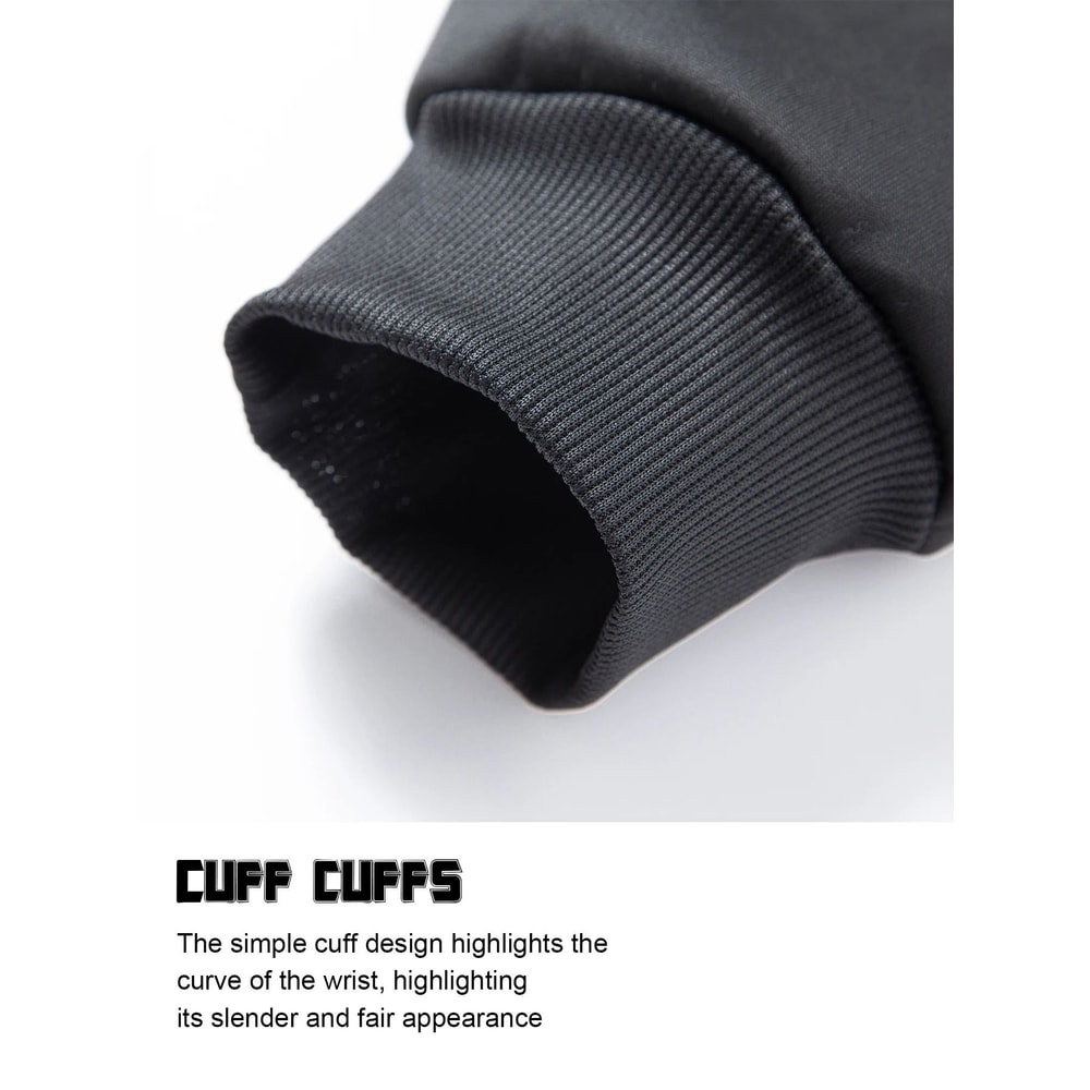 Mens Warm Lambswool Winter Hoodie Jacket Plus Sizes Casual Zip Up Long Sleeve 5