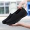 Womens Mesh Slip On Sneakers Breathable Lightweight Casual Outdoor Shoes 2