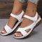 Womens Casual Low Heel Wedge Sandals Comfortable Summer Footwear 3