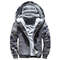 Mens Thick Warm Fleece Zipper Hoodie Jacket Plus Size Sportwear Coat 14