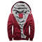 Mens Thick Warm Fleece Zipper Hoodie Jacket Plus Size Sportwear Coat 5