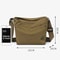 Ladies Fashion Nylon Messenger Bag Spacious Lightweight Daily Use 5