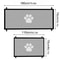Portable Folding Mesh Pet Barrier For Dogs And Cats Breathable Safety Gate 5