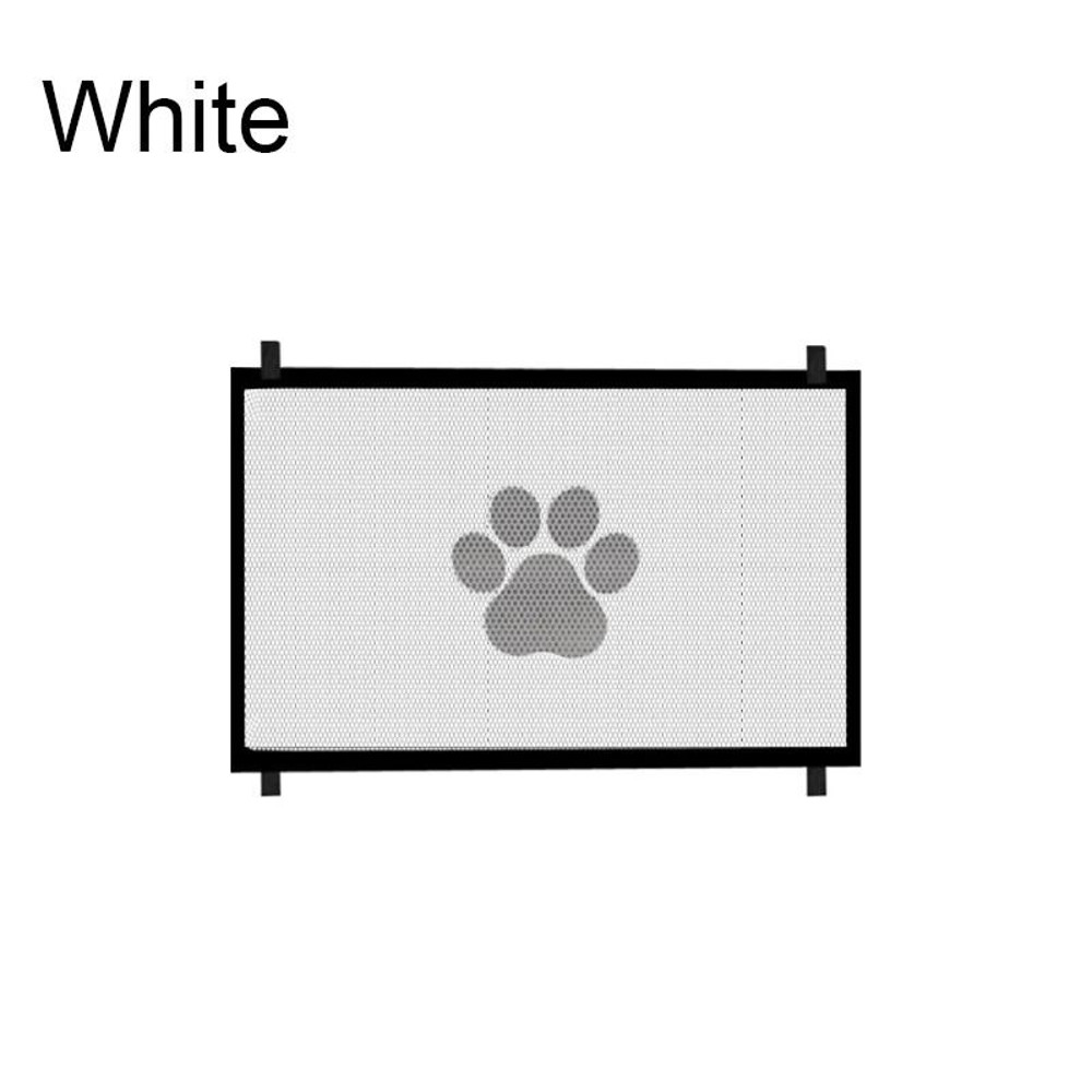 Portable Folding Mesh Pet Barrier For Dogs And Cats Breathable Safety Gate 6