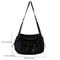 Fashionable Crossbody Bag With Drawstring Accent Spacious Secure Zipper Closure 2