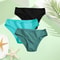 Finetoo 3 Piece Cotton Panties Plus Size Women Underwear XS To 7XL 9