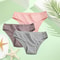 Finetoo 3 Piece Cotton Panties Plus Size Women Underwear XS To 7XL 16