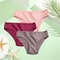 Finetoo 3 Piece Cotton Panties Plus Size Women Underwear XS To 7XL 18