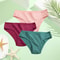 Finetoo 3 Piece Cotton Panties Plus Size Women Underwear XS To 7XL 23