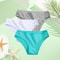 Finetoo 3 Piece Cotton Panties Plus Size Women Underwear XS To 7XL 25