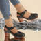 Closed Toe Hollow Out Plus Size Sandals With Heel 2025 3