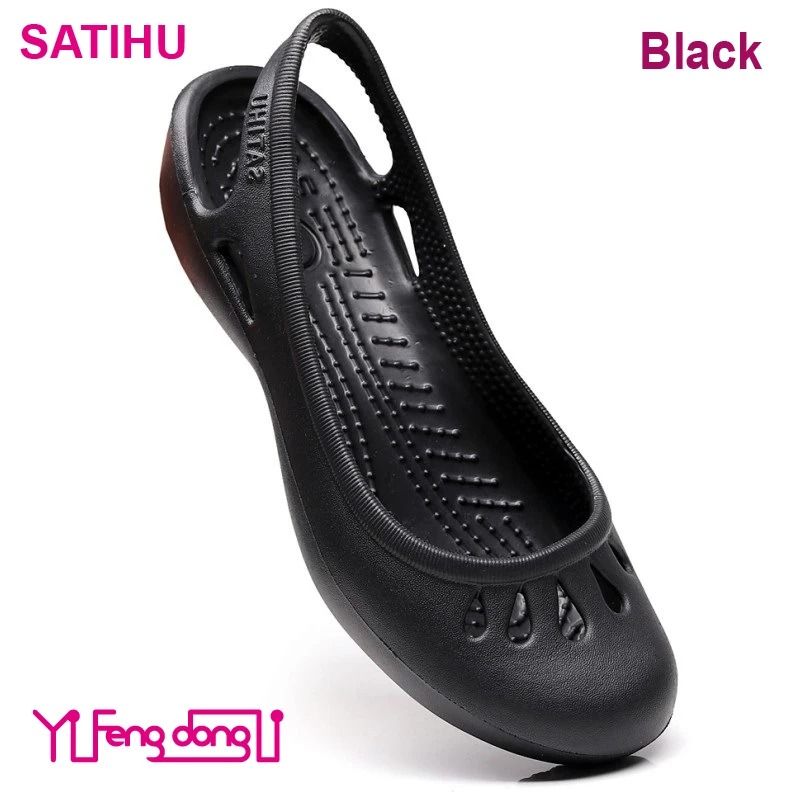 Certified Satihu Lightweight Anti Slip Hole Clogs For Women 9