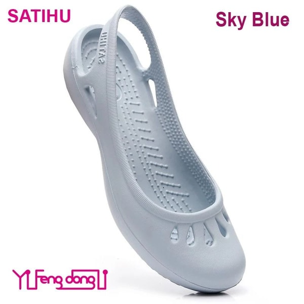 Certified Satihu Lightweight Anti Slip Hole Clogs For Women 11