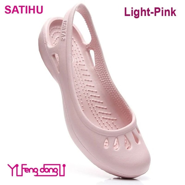 Certified Satihu Lightweight Anti Slip Hole Clogs For Women 12
