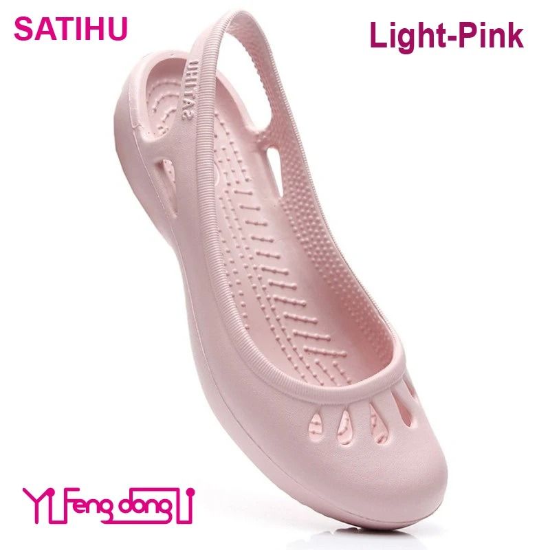 Certified Satihu Lightweight Anti Slip Hole Clogs For Women 12