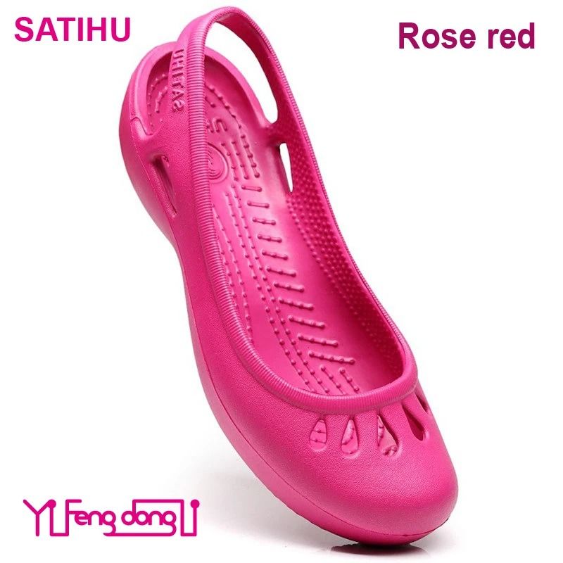 Certified Satihu Lightweight Anti Slip Hole Clogs For Women 13