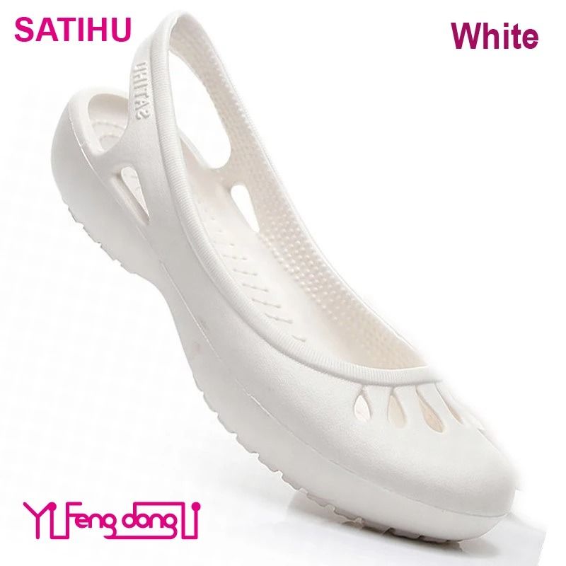 Certified Satihu Lightweight Anti Slip Hole Clogs For Women 14