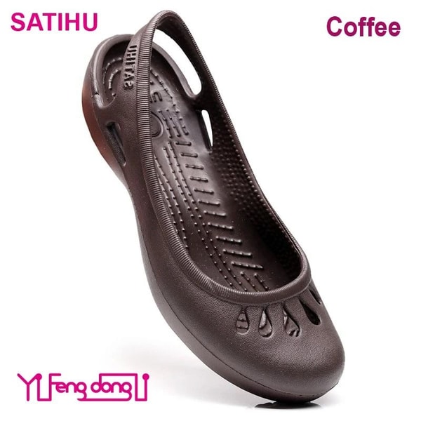 Certified Satihu Lightweight Anti Slip Hole Clogs For Women 8