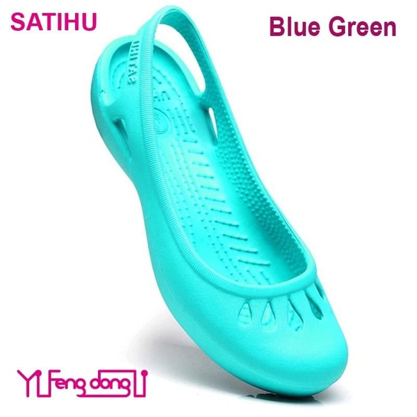 Certified Satihu Lightweight Anti Slip Hole Clogs For Women 15