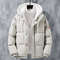Winter Loose Fit Cotton Puffer Jacket For Men With Hood 2