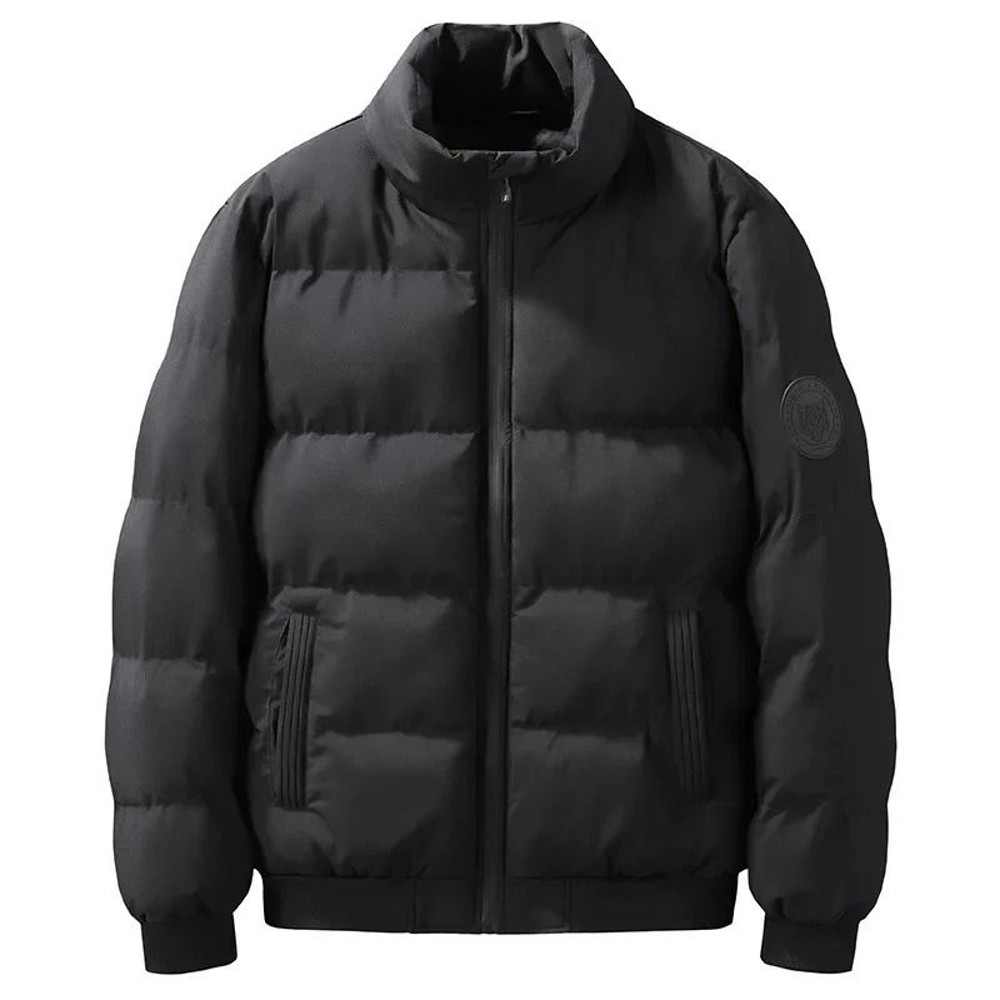Winter Loose Fit Cotton Puffer Jacket For Men With Hood 4