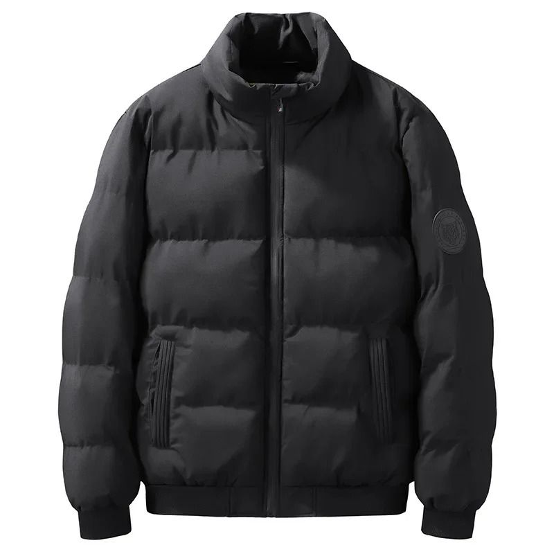 Winter Loose Fit Cotton Puffer Jacket For Men With Hood 4