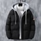 Winter Loose Fit Cotton Puffer Jacket For Men With Hood 10