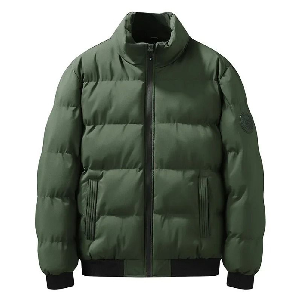 Winter Loose Fit Cotton Puffer Jacket For Men With Hood 6
