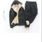 Plus Size Womens Fleece Lined Thickened Sportsuit Loose Fit 2 Piece Set 2