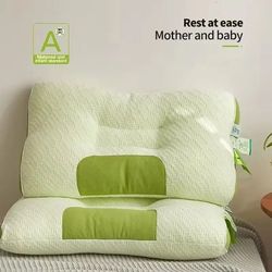 3d bamboo carbon fiber antibacterial sleep pillow for neck support and comfortable rest