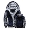 Mens Winter Fleece Hooded Jacket Warm Thick Zipper Coat 1