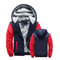 Mens Winter Fleece Hooded Jacket Warm Thick Zipper Coat 3