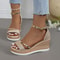 Women Casual Platform Wedge Sandals High Heels Summer Comfort 3