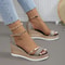 Women Casual Platform Wedge Sandals High Heels Summer Comfort 9