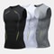 Mens Compression Tank Top Running Gym Shirt Sleeveless Quick Dry Workout Muscle Vest 2