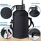64oz 128oz Insulated Sports Water Bottle Bag Holder Crossbody For Thermos Mug Vacuum Cup Carrier Wi 5