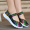 Handwoven Elastic Band Womens Flat Slip On Cloth Shoes Beijing Style 3
