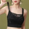 Seamless Lace Womens Sport Tube Top Comfortable Breathable Back Vest Sleepwear 2