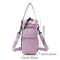 Portable Water Bottle Bag Adjustable Strap Insulated Cover With Phone Pocket 5