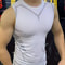 Mens Compression Tank Top Gym Shirt Sleeveless Quick Dry Sportswear Vest 1