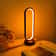 Modern Ring Table Lamp With Three Color Dimming Touch Control 2