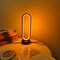 Modern Ring Table Lamp With Three Color Dimming Touch Control 3
