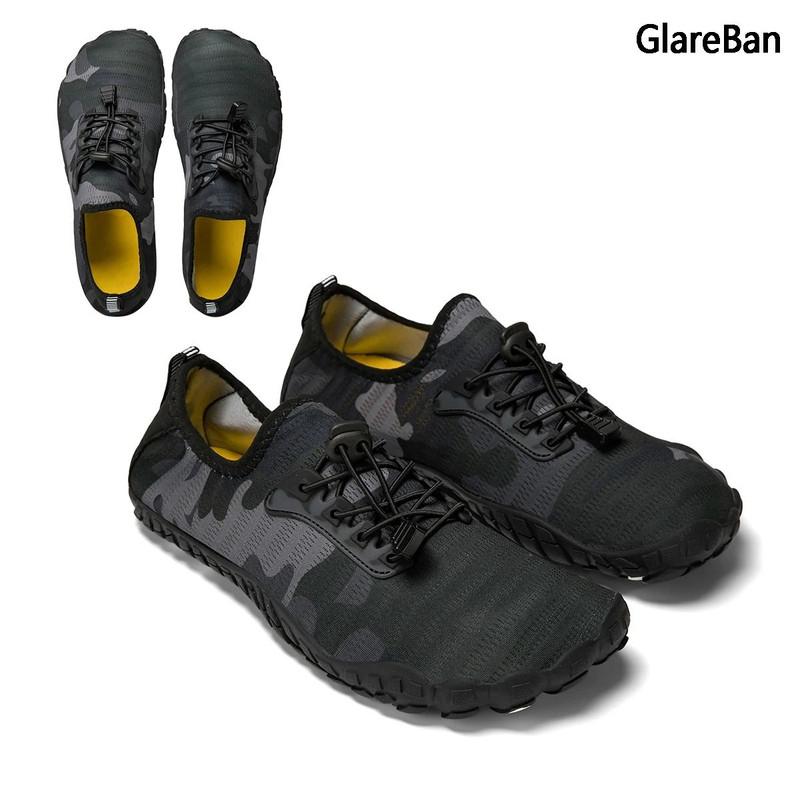 Camo Quick Drying Aqua Shoes For Men And Women Lightweight Barefoot Water Sneakers 0