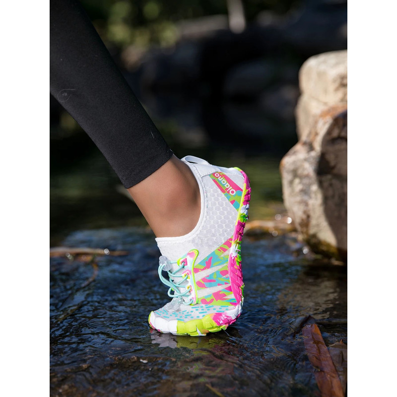 Camo Quick Drying Aqua Shoes For Men And Women Lightweight Barefoot Water Sneakers 9