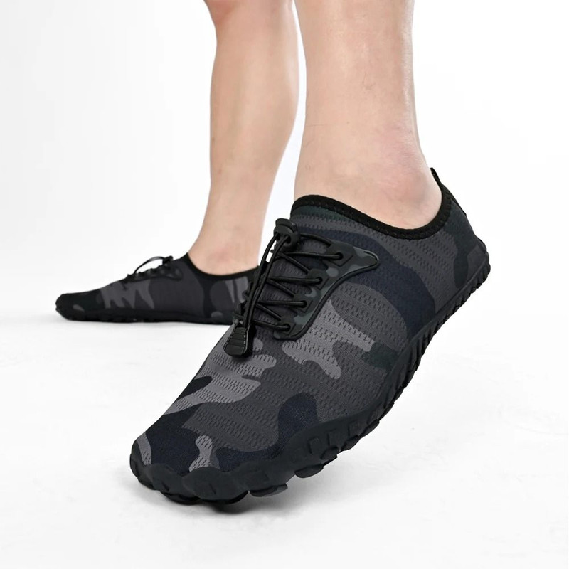 Camo Quick Drying Aqua Shoes For Men And Women Lightweight Barefoot Water Sneakers 4