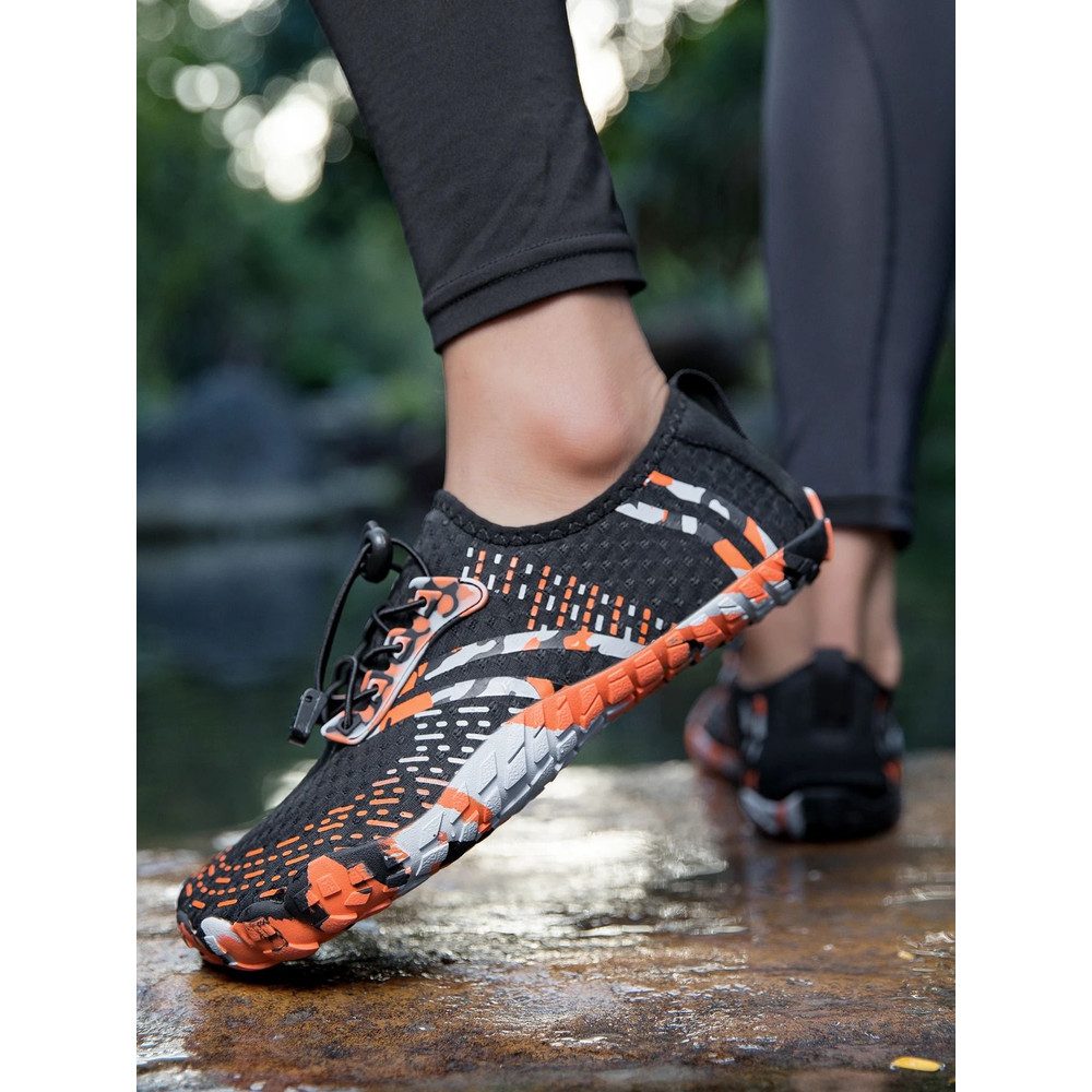 Camo Quick Drying Aqua Shoes For Men And Women Lightweight Barefoot Water Sneakers 6