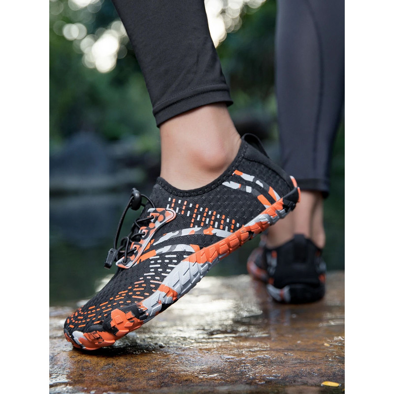 Camo Quick Drying Aqua Shoes For Men And Women Lightweight Barefoot Water Sneakers 6
