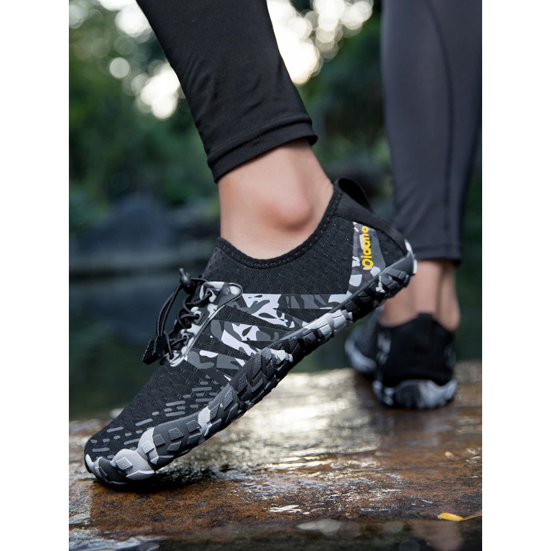 Camo Quick Drying Aqua Shoes For Men And Women Lightweight Barefoot Water Sneakers 8