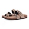 Kidmi Sandals With Adjustable Buckle And Cork Footbed For Men And Women 5