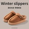 Men Fluffy Winter Slippers With Thick Sole And Fur Lining For Indoor Warmth 5